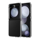 AXS - ULTRA CLEAR étui testé contre les chutes pour Samsung Galaxy Z Flip 6 - Transparent-Protection anti-UV pour afficher clairement le design original de votre cellulaire