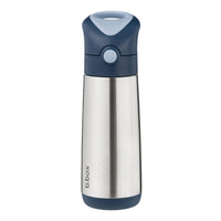 b.box - Bouteille Isotherme - 500ml - Minuit-Isolation triple couche garde les boissons froides jusqu’à 8h ou chaudes jusqu’à 6h