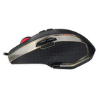 Adesso - iMouse X3 - Souris de jeu ergonomique RGB filaire USB - noir-Éclairage RGB dynamique pour un attrait esthétique