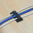 Helix - Portes-pinces de cables, Noir, Paquet de 9-À utiliser pour la maison, le bureau ou la chambre