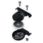 Laut support de selle de vélo pour apple airtag - noir-Avec cette fixation discrète, ajouter à votre vélo ne perturbera pas sa fonctionnalité.