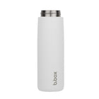 b.box - Bouteille isotherme à couvercle rabattable - 690 ml - Blanc-Conception facile à nettoyer
