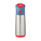 b.box - Bouteille Isotherme - 500ml - Flamme Bleue-Isolation triple couche garde les boissons froides jusqu’à 8h ou chaudes jusqu’à 6h