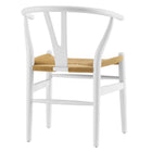 Modway - Amish Restauration Fauteuil - Blanc-Arrivée entièrement assemblée