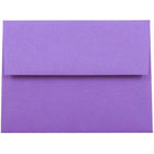JAM Paper - Enveloppes d'invitation colorées A2 - 4,375 x 5,75 - violet violet recyclé - Paquet de 50-Nos enveloppes sont fabriquées à partir de 30 % de papier recyclé de 24 lb et comportent une fermeture en gomme à rabat droit avec une finition lisse