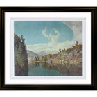 Morning On The Key River par A.J. Casson LE 565 - Impression encadree - 34" x 30"-Impression d'art de haute qualité avec passe-partout et encadrement professionnel