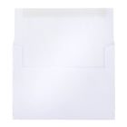 SupremeX - Enveloppe d'invitation - Rabat carré - 4-3/4" x 6-1/2" - vélin blanc 24 lb - Paquet de 100-Enveloppes d'invitation A6