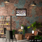 St. Louis Blues 20x29 2019 Stanley Cup - Toile encadree - 31" x 22"-Sous licence officielle de la LNH et de l'AJLNH