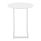 Zuo - Noga Table d’appoint - Blanc-Structure en acier thermolaqué durable et moderne