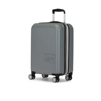 Reebok - Valise de cabine à coque rigide 21.50po de la collection Action - Grey-Fabriqué en ABS/PC léger et résistant
