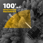 Vosker - Caméra de sécurité autonome V300 Ultimate 4G-LTE avec banque d'énergie solaire-Surveillez à distance : le mode de streaming audio-vidéo en direct vous permet de rester connecté à tout moment.