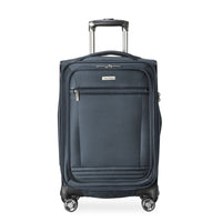 Ricardo Beverly Hills - Avalon Bagage de Cabine 21" - Bleu-Tissu extérieur et doublure intérieure 100 % rPET — Fabriqués à partir de bouteilles de plastique recyclées afin de contribuer à réduire les déchets environnementaux.