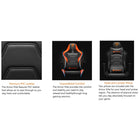 COUGAR Chaise de jeu inclinable et pivotante Armor Elite - Eva-Bouteille de levage de gaz classe 4