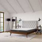 Modway - Aveline 6 po Matelas King-Mousse à mémoire de forme polyuréthane dense de 4,5 po