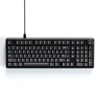 Cybeart - Akula 99 Lite Clavier De Jeu Sans Filaire Rgb Compact - Noir-Clavier 99 % avec 99 touches et une molette de volume dédiée, offrant toutes les fonctionnalités d’un clavier de taille standard dans un format compact. Cadre en ABS de haute qualité pour une robustesse, une stabilité, une légèreté et une esthétique élégante