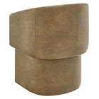 Modway - Verity Barrel Back Cuir végane Chaise à manger - Toast-7