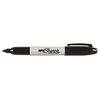 Sharpie - Marqueurs Super permanents − Pointe fine − Noir − Paquet de 12-Pour les gros travaux de marquage