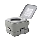 Outsunny - Toilette de voyage portable d’extérieur avec réservoir à chasse d’eau - 10 L-Commodité portable pour les activités de plein air et les situations d'urgence
