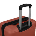 Reebok - Valise d'enregistrement rigide 26po de la collection Repetition - Rouge-Double roulettes pivotantes à 360 degrés pour un roulement fluide et silencieux (8 roues)