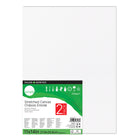 Daler-Rowney - Toile tendue Simply - 11 po x 14 po - blanche - paquet de 2-Technique Mixtes