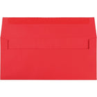 JAM Paper Enveloppes recyclées Brite Hue n° 10 (4,13 x 9,5 po), rouge, 500/bte-Enveloppe en papier recyclé rouge