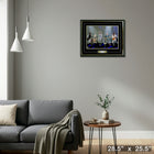 The Tragically Hip 16x20 Band Photo - Impression encadree - 28" x 25"-Prêt à accrocher - livré entièrement assemblé
