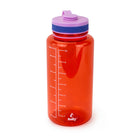 Sully - Tritan bouteille d'eau - 1100 ml - Rouge-Couvercle fileté étanche
