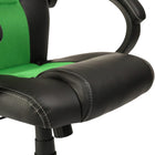 Fauteuil de jeu TygerClaw Pro Style à dossier haut-Accoudoir en boucle avec coussinet souple