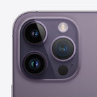 Apple - iPhone 14 Pro Max 6.7 po ecran Liquid Retina XDR, 512 Go, Violet sombre, Bell et Virgin Plus-Mode Cinematographique en 4K Dolby Vision jusqu'à 30 ips