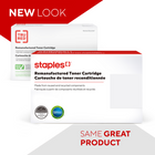 Staples - Cartouche de toner 3500B001AA Canon 128 remise à neuf - rendement standard - noir-Couleur: Black