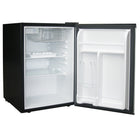 Magic Chef - Mini-réfrigérateur aspect inox de 2,6 pi³ (74,6 L)-Le thermostat réglable à l'avant vous permet de modifier rapidement la température intérieure si nécessaire