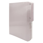Staples - Chemises à rabat double face renforcées, coupe 1/2, format lettre, couleur Rose clair, paquet de 50-paquet de 50