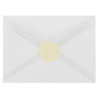 JAM Paper Sceaux autocollants ronds, 1 1/2 po, ivoire, 360/paquet-4