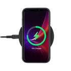General Supply Goods + Co - Étui Protecteur pour iPhone 11 XR Souple, Design Dégradé, Anti-chocs - Noir-Dimensions: 0,5 L x 3 W x 6 H po