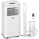 HOMCOM - climatiseur portable 8000 BTU pour pièce jusqu’à 344 pi² - crème-8000 BTU refroidit instantanément, convient pour 215-344 pi² 