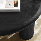 Modway - Mavina Manche Bois de manguier Table basse - Noir-Tampons feutrés non marquants
