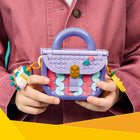 LEGO - Creator Le sac mode avec rangement-Le sac mode est muni de 2 porte-clés et la valise de 2 porte-clés en forme de cœur