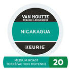Van Houtte - Capsules K-Cup de café Nicaragua torréfaction moyenne - paquet de 20-Torréfaction : Van Houtte Nicaragua est fabriqué à partir de café 100 % arabica, biologique et certifié équitable.