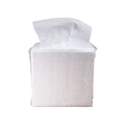 Eco-Packaging - Serviettes pliées - 6.75 po x 4.5 po - Blanches - Paquet de 6000-Haute capacité d’absorption – le papier durable offre une excellente capacité d’absorption pour un nettoyage efficace