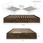 Nexera - Lit Queen tiroirs, Truffe-8