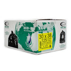 Eco II - Sacs à ordures Oxo-Biodégradable - 30 po x 38 po - fort -  25/rouleau - paquet de 125-Paquet de 125