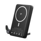 INIU - Banque d'alimentation MagPro Slim 10000 mAh - Noir-La plus récente recharge sans fil 15W certifiée Qi2 : Résout le problème de charge magnétique sans fil lente de l’industrie, alimentant votre iPhone 16 jusqu’à 57% en seulement 25 minutes — presque aussi vite qu’une recharge filaire.