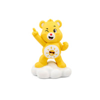 tonies - Care Bears : Funshine Bear figurine Tonie - Anglais-Liste des titres (en anglais) : 1. Funshine Bear Intro 2. Summer's Comin' 3. Rise and Funshine 4. I Love To LOL 5. The Last Laugh 6. I Like To Ride My Bike 7. Let the Fun Shine 8. Silver Lining 9. Always Time To Care A Lot 10. Funshine Outro Durée totale : env. 60 minutes