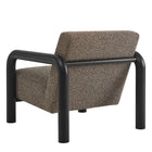Modway - Sereno Boucle Chaise d’accent - Terre Noire-Arrivée entièrement assemblée