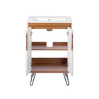 Modway - Energize 24" Vanette de salle de bain - Blanc cerise-9