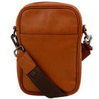 CHAMPS - Collection Onyx Sac à bandoulière vertical - Brun-Bandoulière amovible/ajustable