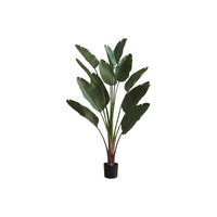 Monarch Specialties - Plante Artificielle - 83 po Heur - Palmier - Touche Réelle - Feuilles Vertes - Pot Noir-Une superbe plante artificielle d'oiseau de paradis de 83 pouces de haut avec 12 feuilles vertes au toucher réel qui apporte une touche de nature à l'intérieur