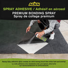 Alien Spray - Spray adhésif multi-usage-Résistant à l'Humidité et aux Intempéries : Conçu pour une utilisation intérieure et extérieure, l'adhésif résiste à l'humidité et aux conditions difficiles, idéal pour les réparations, le bricolage et les projets de construction.