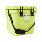 RovR - CoolR 25 Glacière rigide pintes avec bandoulière - Matcha-Les loquets RapidLock créent un joint étanche à l’air et offrent un accès rapide et facile à utiliser à la fête