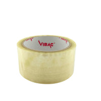 Vibac - Ruban adhésif, 72mm x100m, 30mic, 24 rouleaux par paquet-Couleur: Transparent